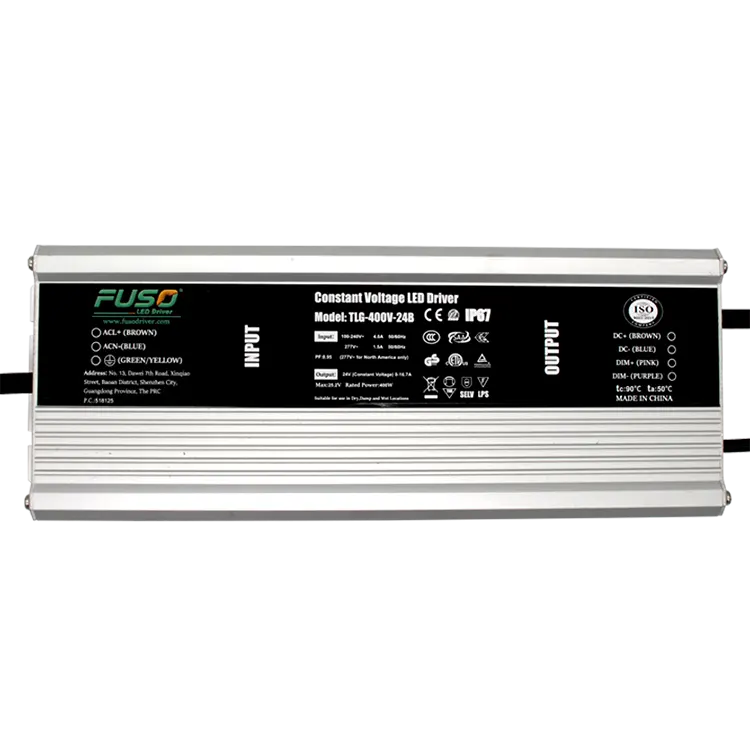 Yüksək PF 24V 400W Sabit Gərginlikli LED Sürücü nədir və bu niyə vacibdir?