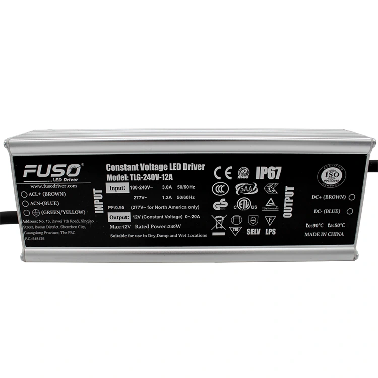 Yüksək PF 24V 240W Sabit Gərginlikli LED Sürücünü Müasir İşıqlandırma Sistemləri üçün Vacib edən Nədir?