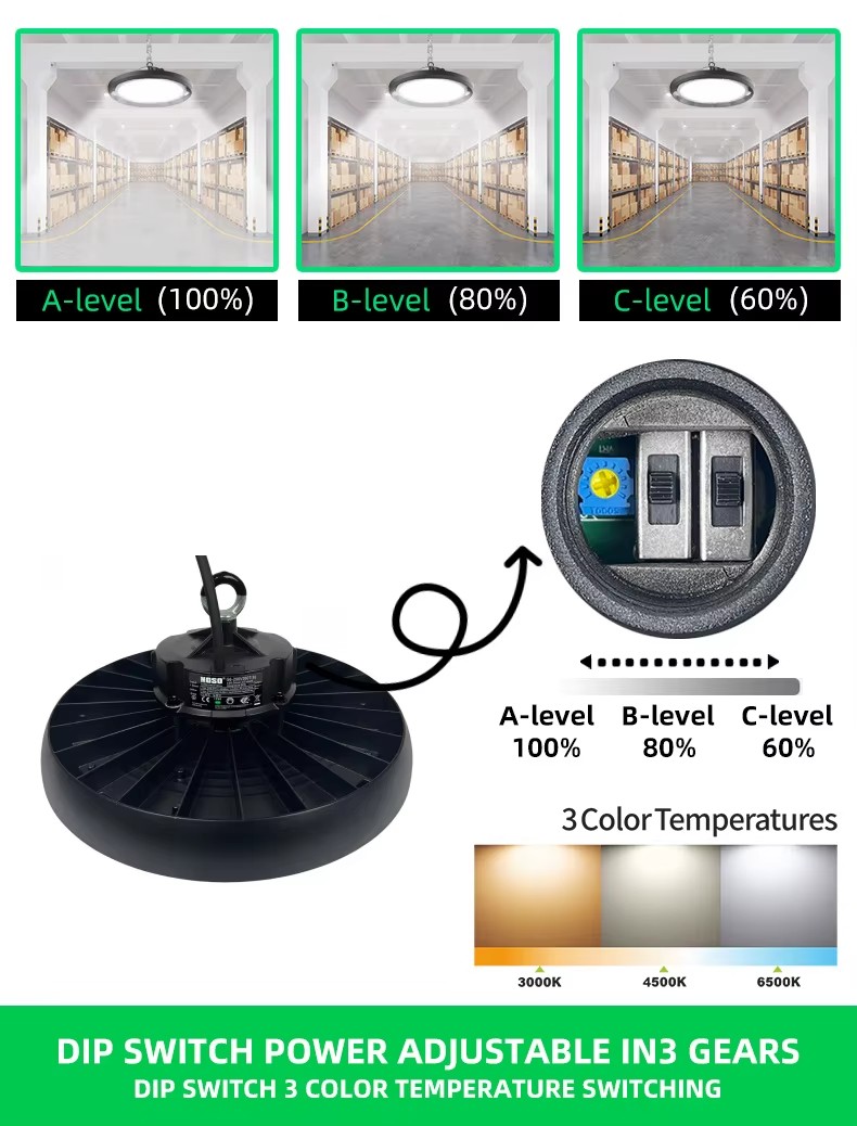 300w UFO led high bay light